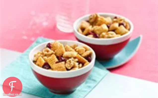 Chex® תפוח קינמון מתוק אגוז חטיף לערבב