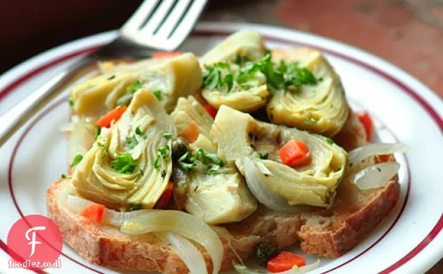 מהיר וחריף Barigoule ארטישוק