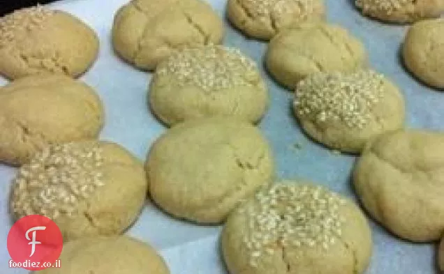 עוגיות חמאה טחינה