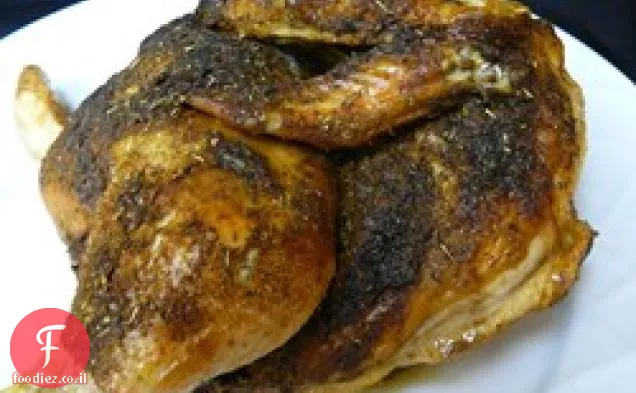 סופר פשוט תנור Barbequed עוף