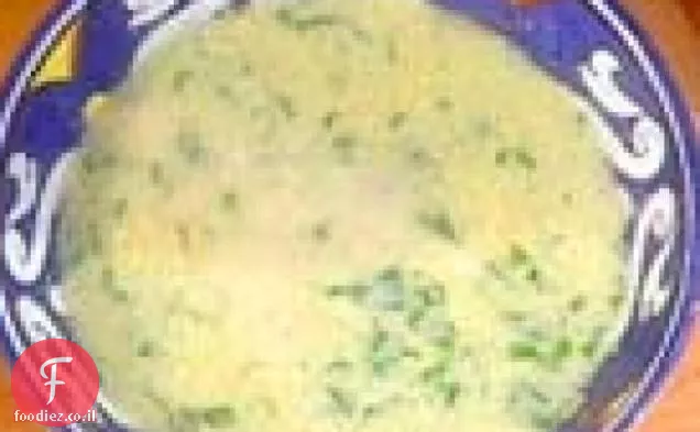 מרק ביצה-טיפה בסגנון רומי: לה Stracciatella