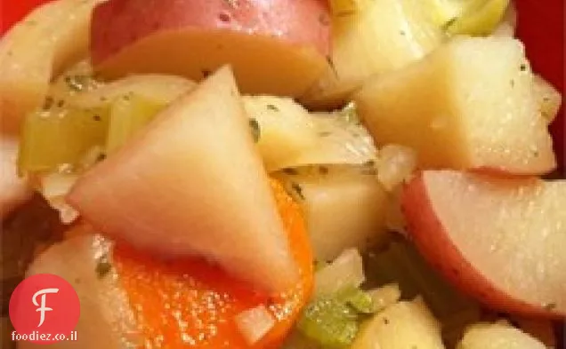 מרק תפוחי האדמה האיטי של לורין