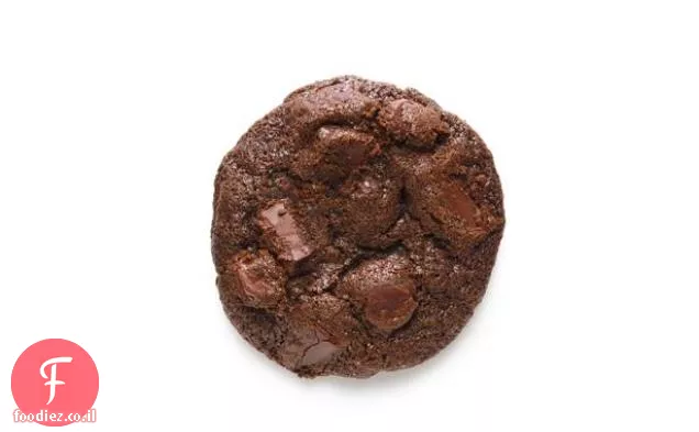 עוגיות שוקולד צ'יפס כפולות עם נתחי שוקולד