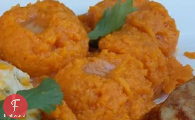 תפוחי אדמה מתוקים סיידר תפוחים