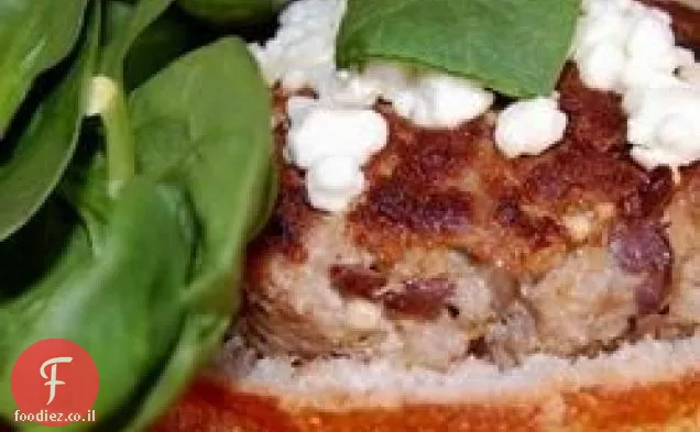 גבינת פטה המבורגר הודו