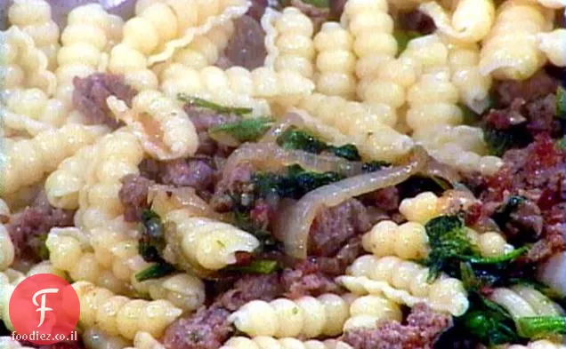 Cavatelli עם ברוקולי Rabe