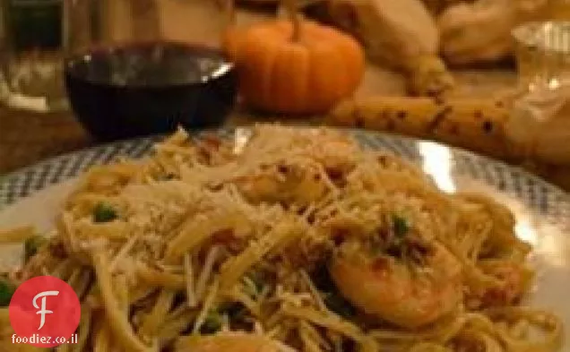 שרימפס מדהים Langostino לובסטר לינגוויני