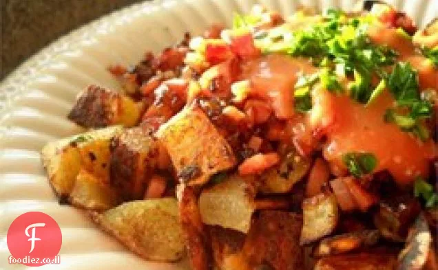 Ham Hash עם בטטות & טימין