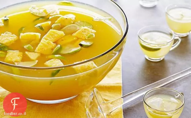 Sangrita עם קרחון אננס ליים