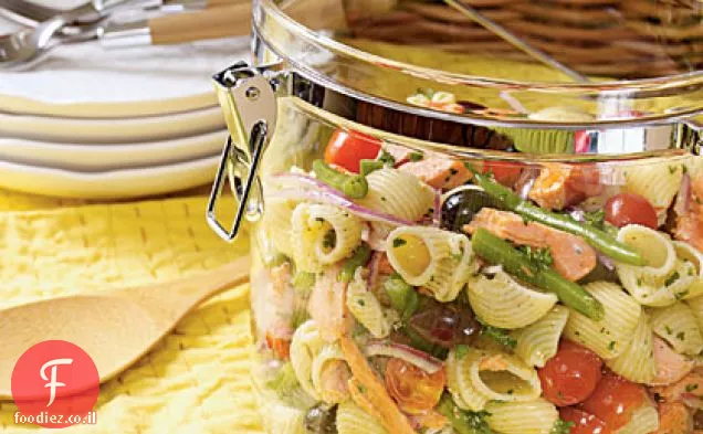 סלט פסטה סלמון Niçoise