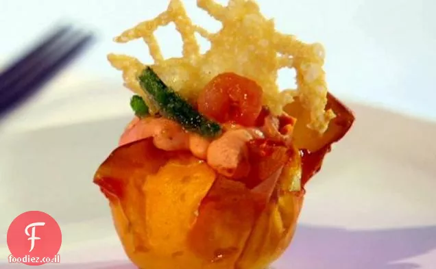 Jalapeno שרימפס Popper Cupcakes