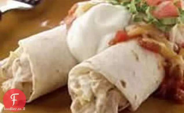 Enchiladas עוף וקרם חמוץ של BREAKSTONE