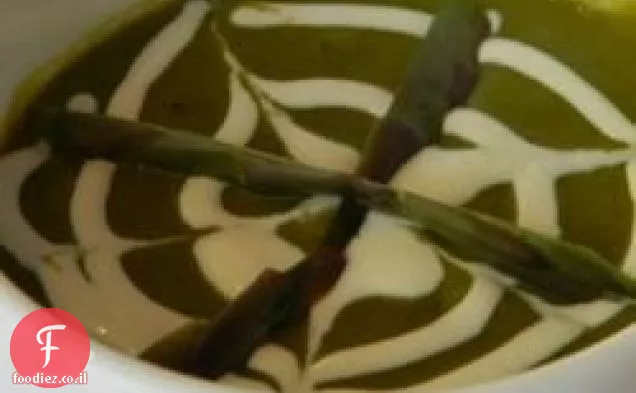 קרם קל של מרק אספרגוס