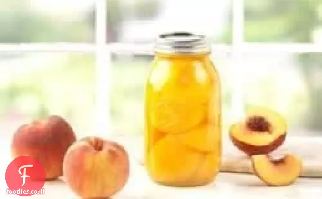 אפרסקים מתובלים בדבש