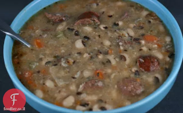 מרק אפונה שחור עינים Crockpot