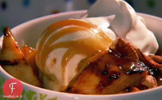 גלידת אגס צלוי