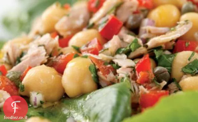 טונה ופלפל אדום מתכון Antipasto