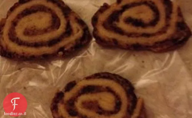 עוגיות שוקולד Pinwheel