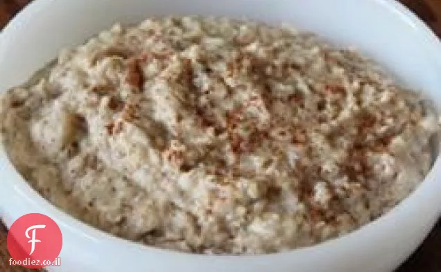 שיבולת שועל חמאת בוטנים מהירה וקלה
