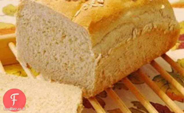 לחם מחיטה מלאה פשוט