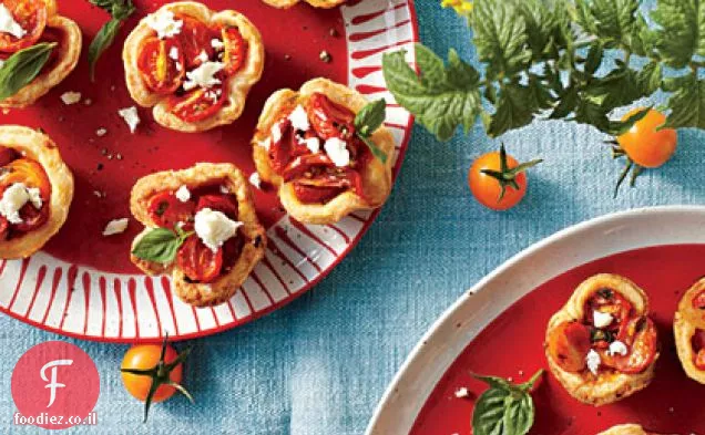 גבינה קש עגבניות Tartlets