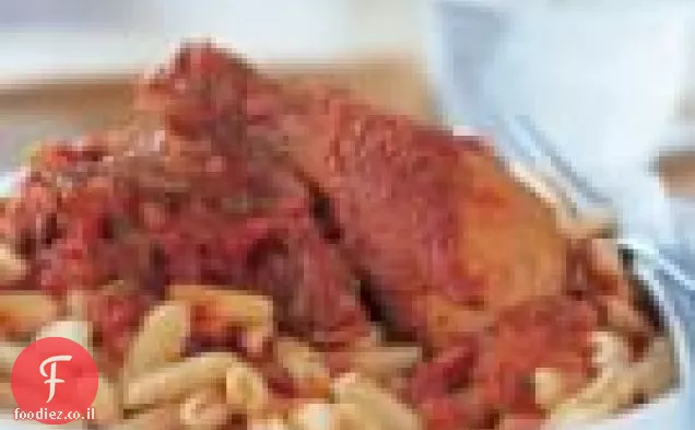 Cavatelli עם עוף ועגבניות