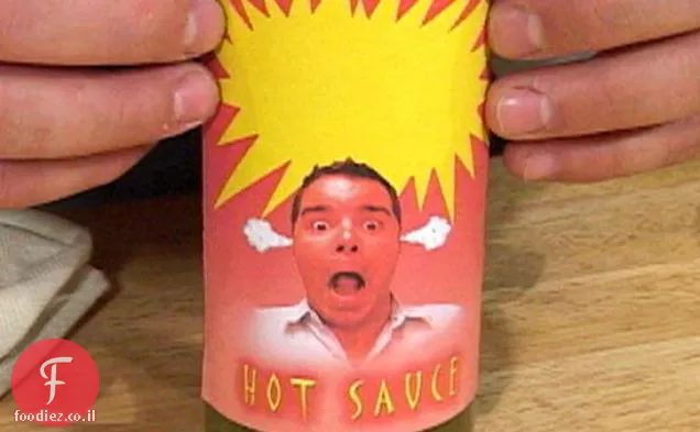 Flaming הפיצוץ של רוטב חריף סיד