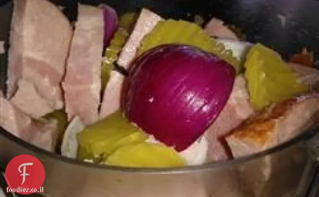 כריכי חזיר ממולאים תוצרת בית
