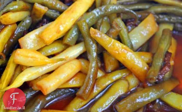 שעועית ירוקה מנגל