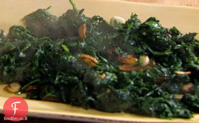 Spinaci (תרד) alla Padella(מחבת)