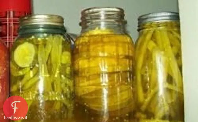 שעועית ירוקה כבושה פריך