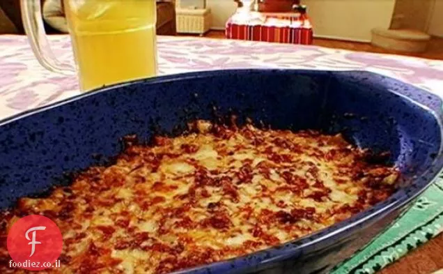 Queso Fundido עם צ'וריסו
