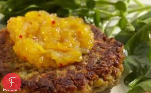 עדשים והמבורגרים שקדים