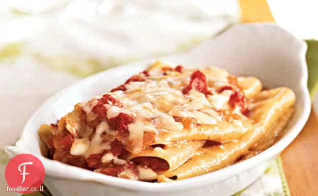 לזניה סולת עם Amatriciana חריף