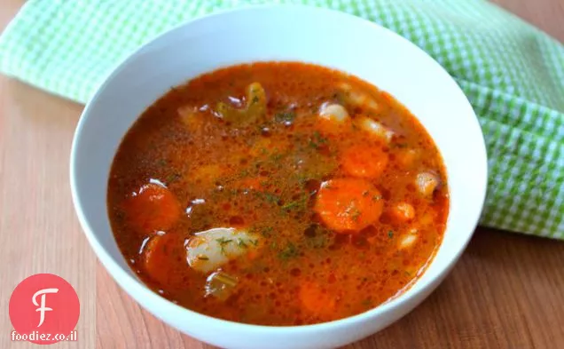 מרק שעועית חמאה