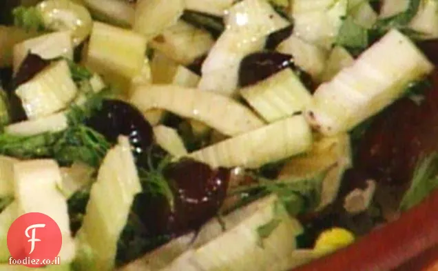 שומר וסלט זית - - Insalata di Finocchio Ed Olive