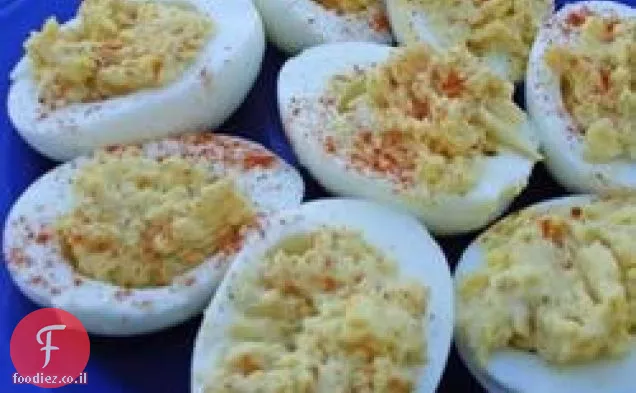 ביצים ממולאות איטלקיות מתובלות