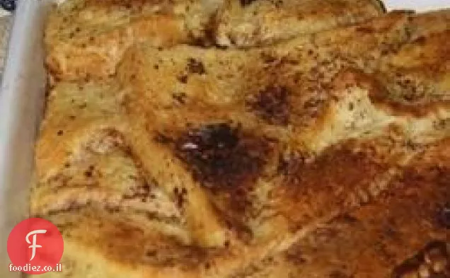 פודינג לחם שוקולד ותפוז של טרישי