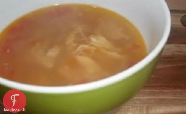 Sopa de Ajo Mexicana (מרק שום מקסיקני)