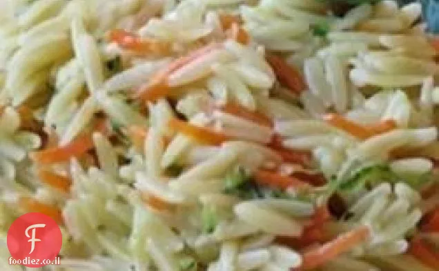 לימון Orzo Primavera