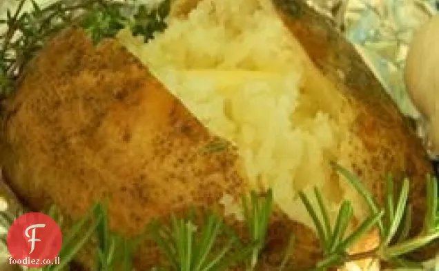 תפוחי אדמה אפויים שום הרב