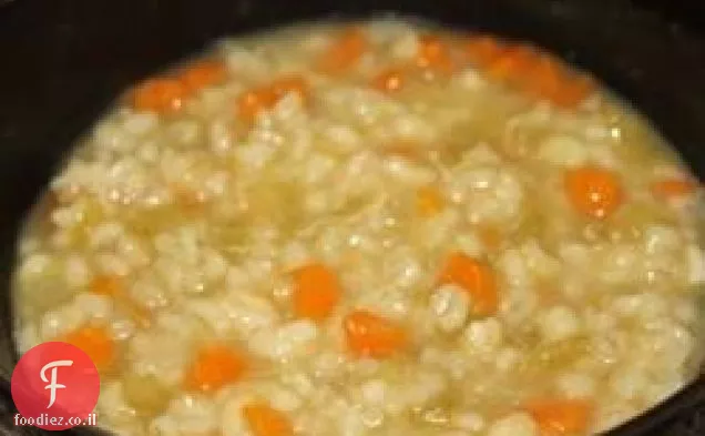 בשר בקר-פחות מרק שעורה