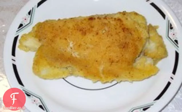 הליבוט עם רוטב שום