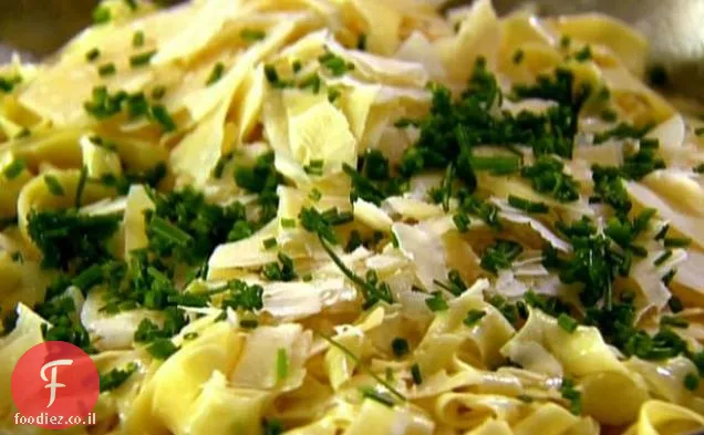 Tagliarelle עם חמאת כמהין