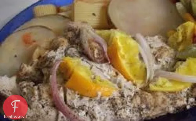 עוף אפוי כתום