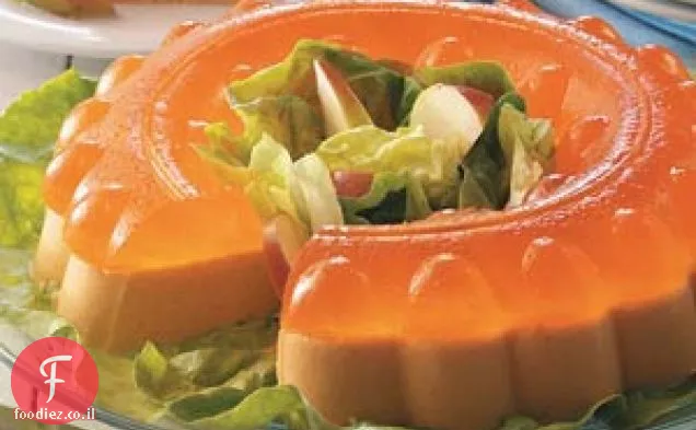 סלט ג'לטין כתום מתובל