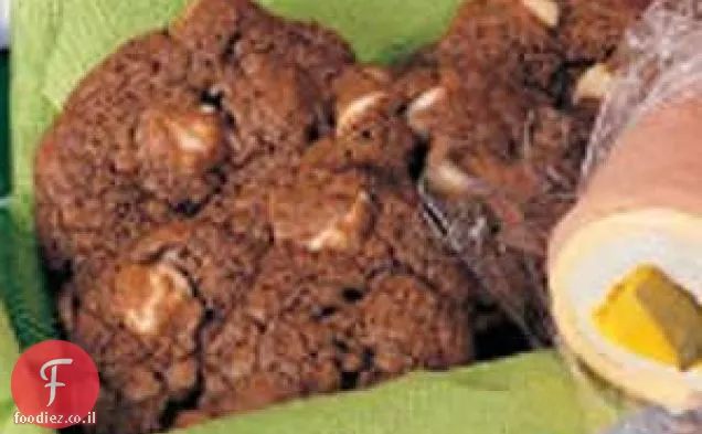 עוגיות שוקולד כפול צ'יפס