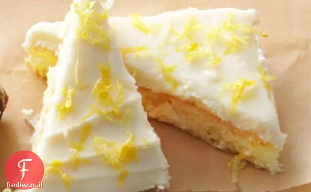 חטיפי עוגת מלאך לימון