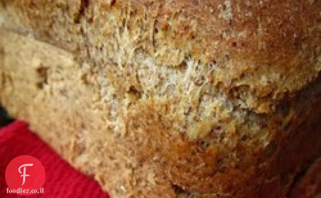 לחם חיטה עם זרעי פשתן