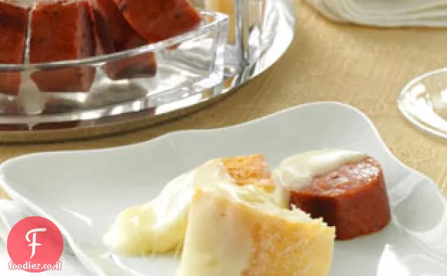 ריזלינג ופונדו גבינה שוויצרית